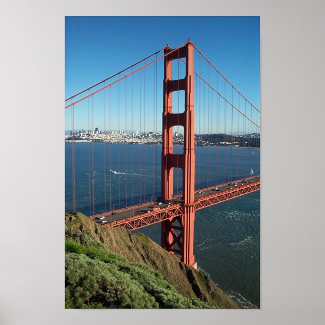 Golden Gate Bridge Poster (Front)