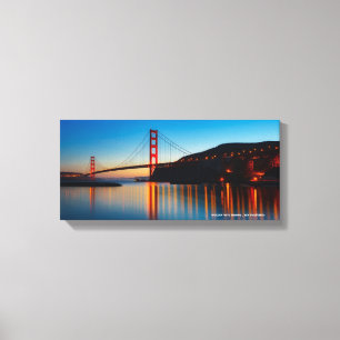 Golden Gate Bridge, San Francisco Bay Canvas Print