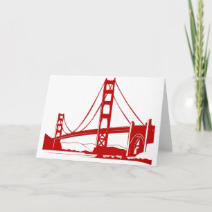 Golden Gate Bridge - San Francisco, CA Card
