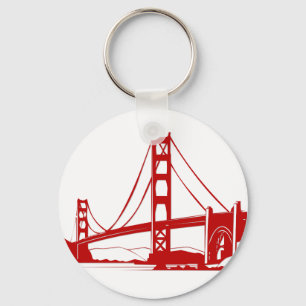 Golden Gate Bridge - San Francisco, CA Keychain