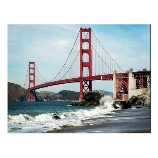 Golden Gate Bridge San Francisco CA Postcard