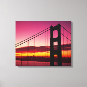 Golden Gate Bridge, San Francisco, California, 5 Canvas Print