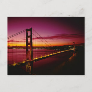 Golden Gate Bridge, San Francisco, California, 5 Postcard