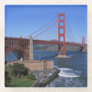 Golden Gate Bridge, San Francisco, California 7 Glass Coaster