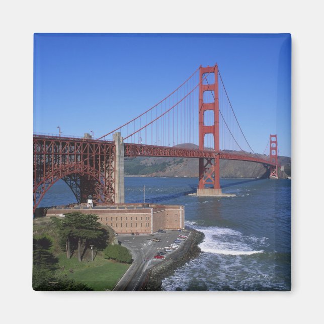 Golden Gate Bridge, San Francisco, California, 8 Magnet (Front)