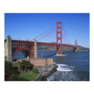 Golden Gate Bridge, San Francisco, California, 9 Photo Print