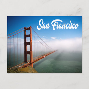 Golden Gate Bridge San Francisco, California CA Postcard