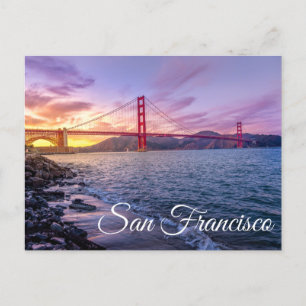 Golden Gate Bridge San Francisco, California CA Postcard