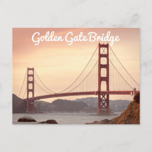 Golden Gate Bridge, San Francisco, California, USA Postcard