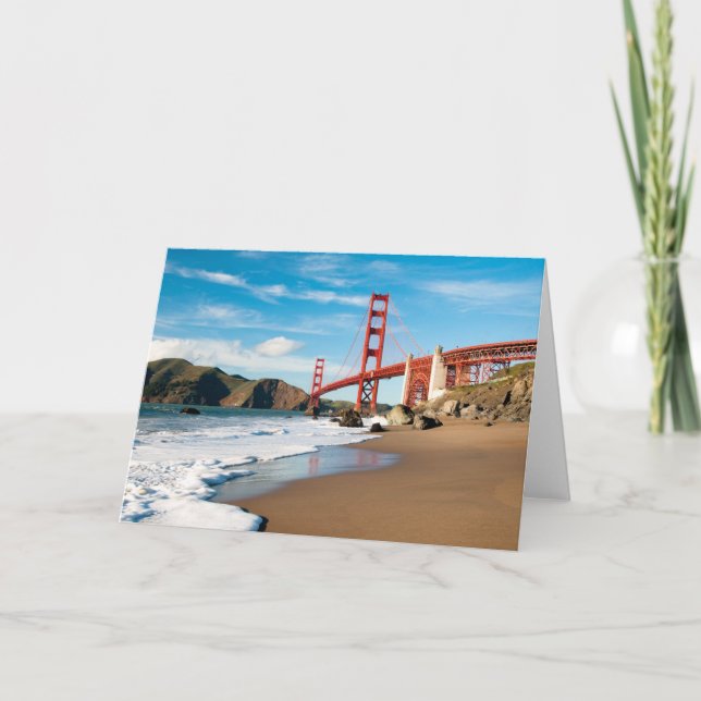 Golden Gate Bridge | San Francisco Card (Front)