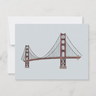 Golden Gate Bridge - San Francisco - Carte postale