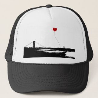 Golden Gate Bridge San Francisco Lover's Trucker Hat