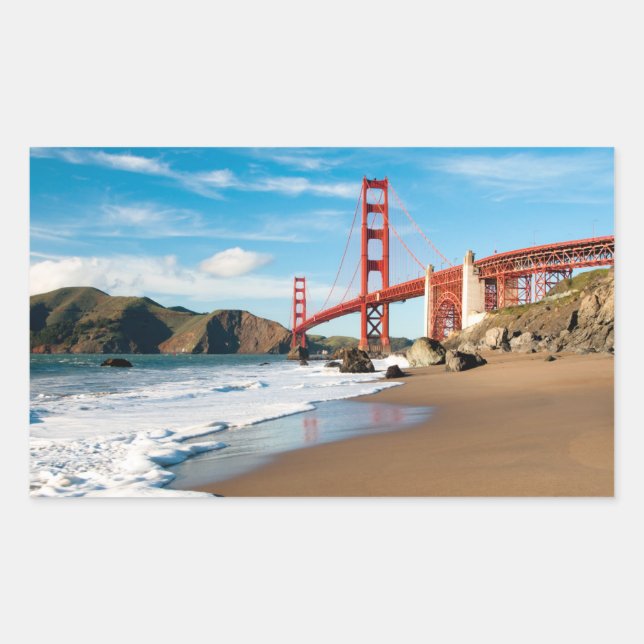 Golden Gate Bridge | San Francisco Sticker (Front)