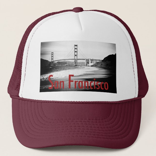 Golden Gate Bridge, San Francisco Trucker Hat (Front)