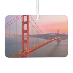 Golden gate bridge throw pillow air freshener