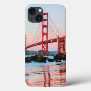 Golden gate bridge throw pillow iPhone 13 case