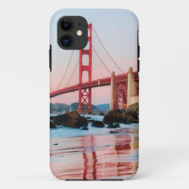 Golden gate bridge throw pillow Case-Mate iPhone case (Back)