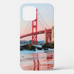 Golden gate bridge throw pillow iPhone 12 case