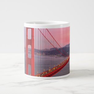 Golden gate bridge throw pillow large coffee mug