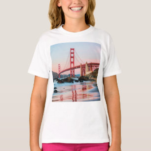 Golden gate bridge throw pillow T-Shirt