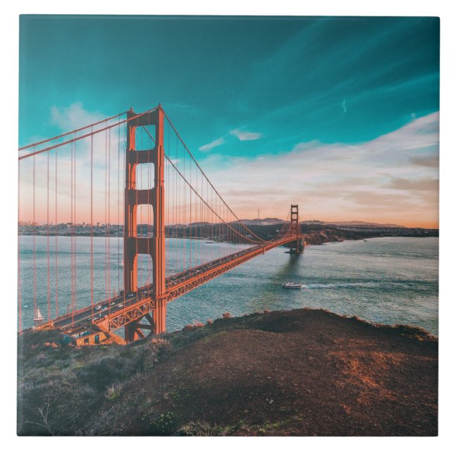 Golden Gate Bridge Tile (Front)