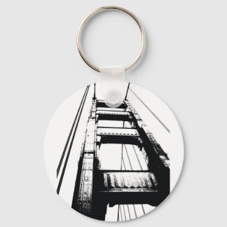 Golden Gate Bridge Tower(o) Keychain