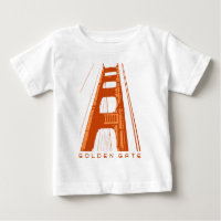 Golden Gate Bridge Tower - Orange