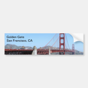 Golden Gate Bumper Sticker
