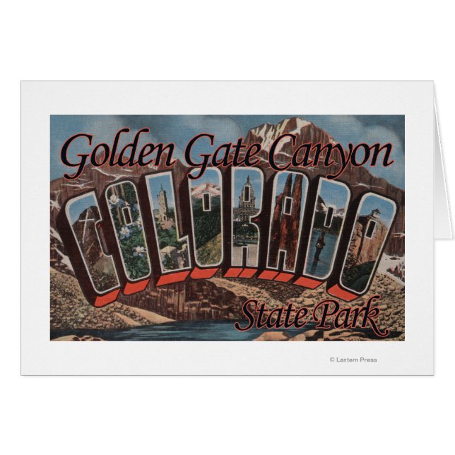 Golden Gate Canyon State Park, Colorado (Devant horizontal)
