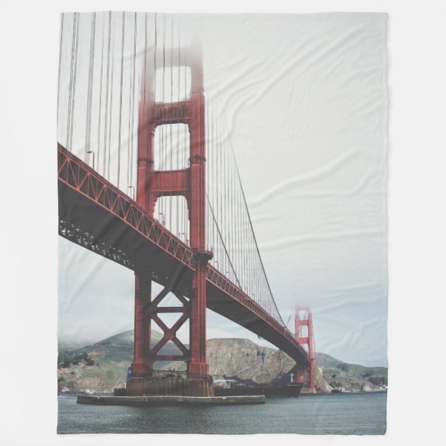 GOLDEN GATE FLEECE BLANKET (Front)