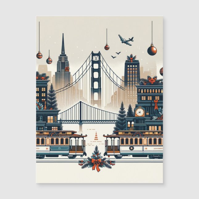 Golden Gate Holiday Magic San Francisco Christmas (Front)