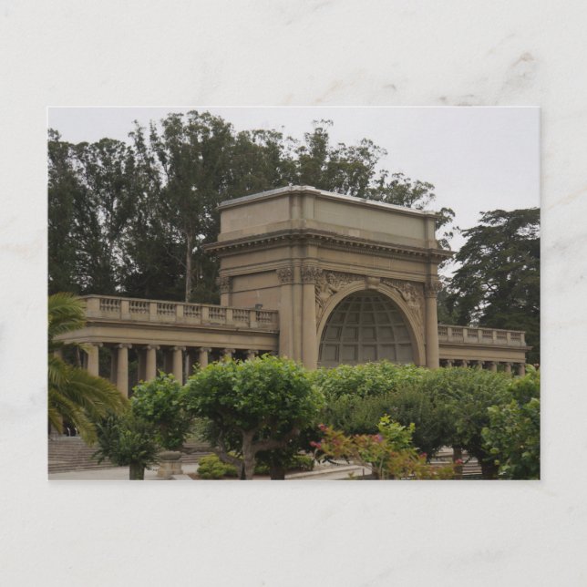 Golden Gate Park Music Concourse #2 Postcard (Front)
