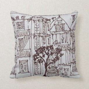 Golden Gate Park San Francisco, California Throw Pillow