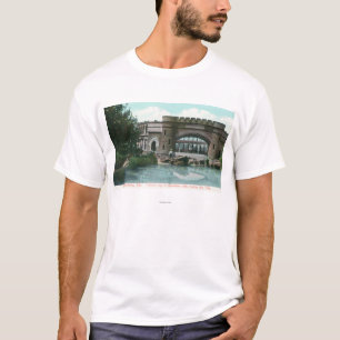 Golden Gate Park Strawberry Hill Lookout View T-Shirt