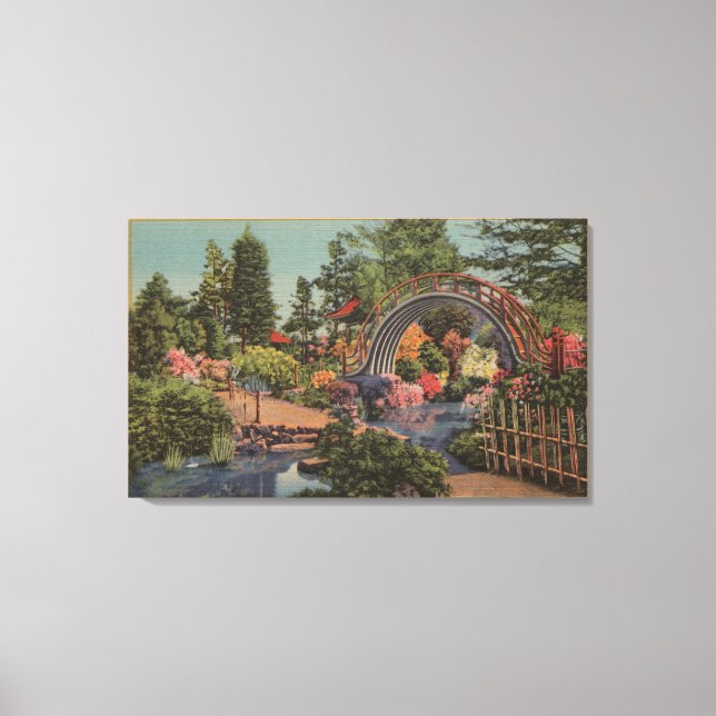 Golden Gate ParkTea Garden- San Francisco, CA Canvas Print (Front)