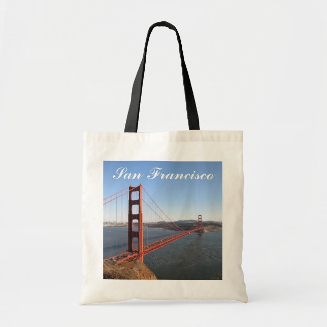 Golden Gate, San Francisco Tote Bag (Front)