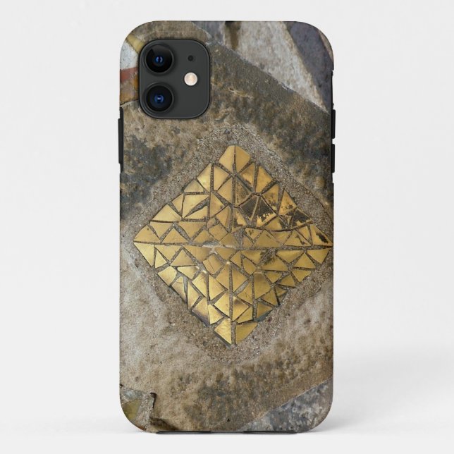 Golden Gaudi mosaic Case-Mate iPhone Case (Back)
