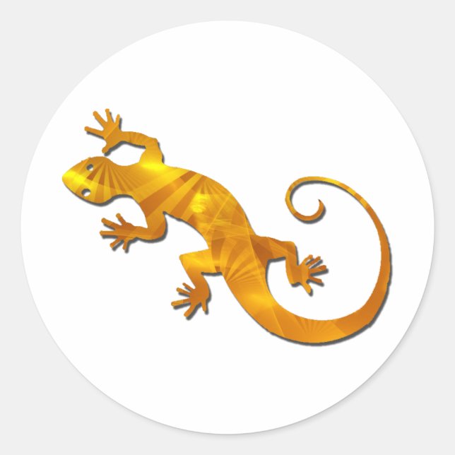 Golden Gecko Stickers (Front)