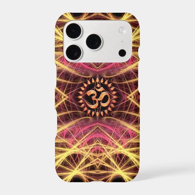 Golden Geometry Threads OM Symbol (Back)