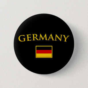 Golden Germany 2 Inch Round Button
