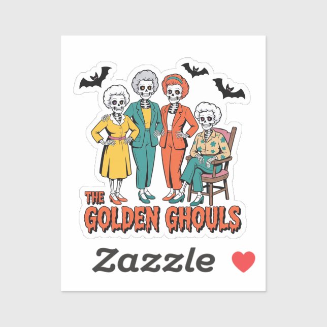 Golden Ghouls Girls' Halloween (Sheet)