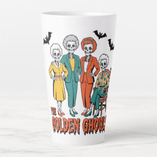Golden Ghouls Girls' Halloween Latte Mug