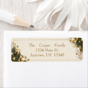 Golden gifts Christmas