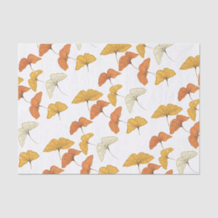 Golden Gingko Tissue Paper