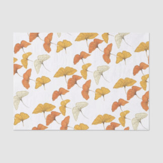 Golden Gingko Tissue Paper