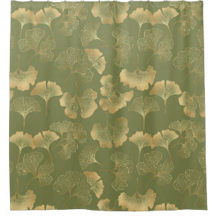Golden Ginkgo Autumn Pattern