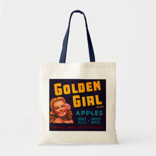 Golden Girl Apples Tote Bag