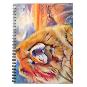 GOLDEN GIRL chow Notebook