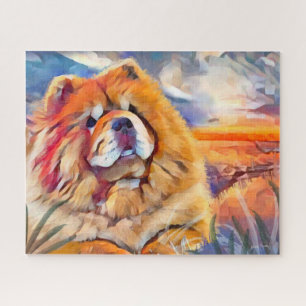 GOLDEN GIRL chow puzzle puzzle