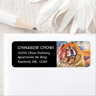 GOLDEN GIRL chow Retourner l'adresse Personnaliser